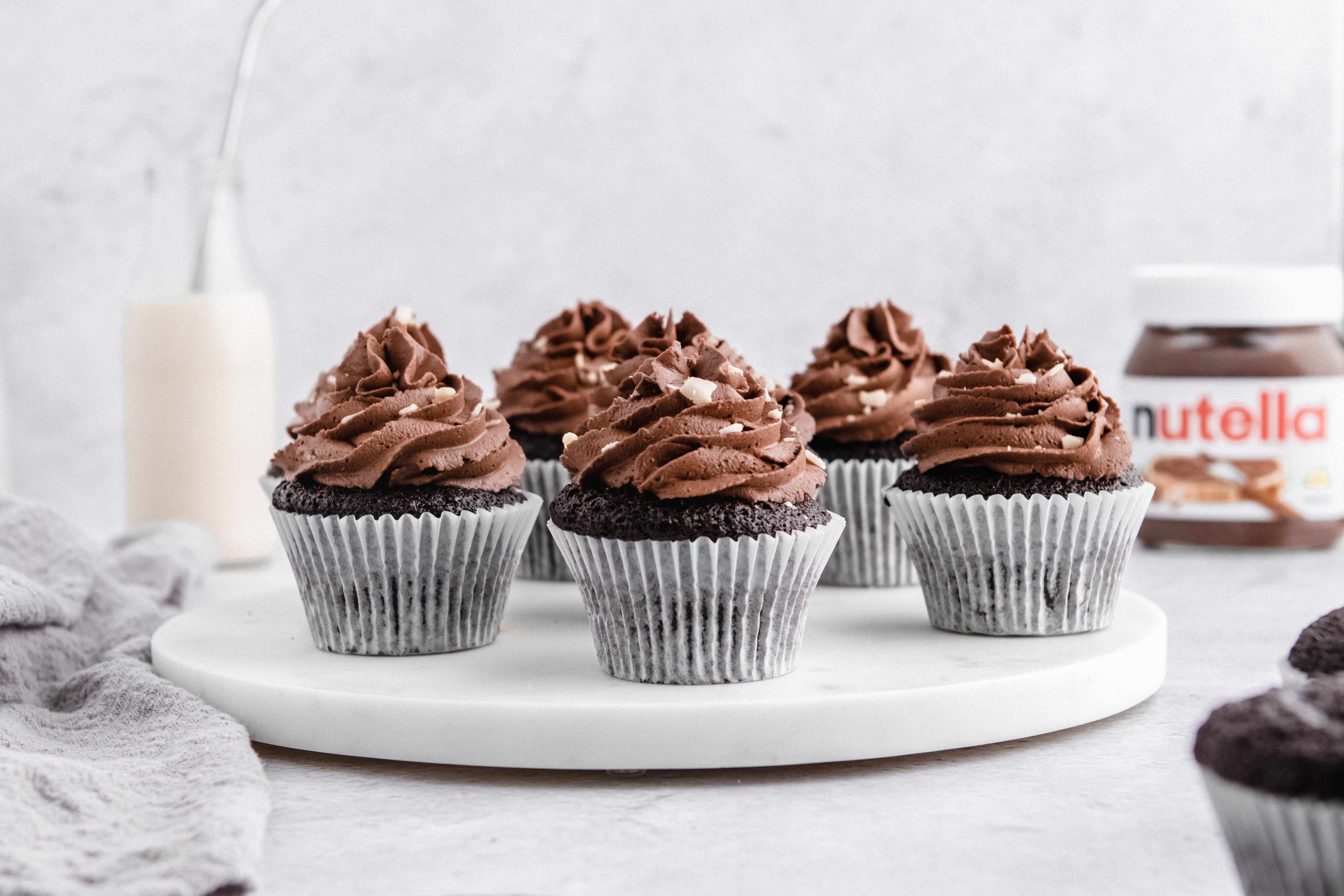 Nutella Cupcakes Recipe | How To Make Nutella Cupcakes